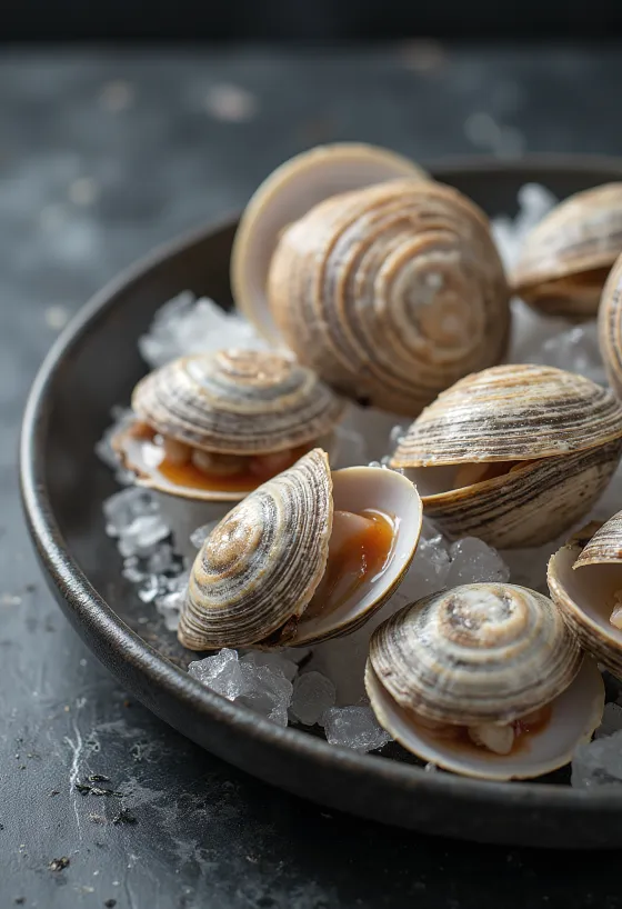 Carne de almeja cherrystone fresca