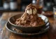 Choco-bingsu, postre coreano de hielo con chocolate y helado