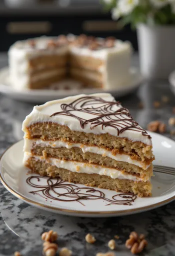 Pastel Esterházy servido