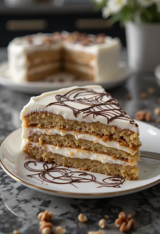 Pastel Esterházy servido