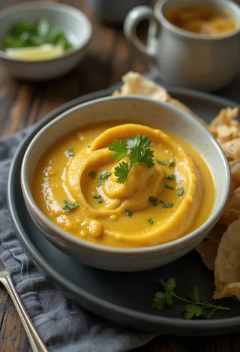 Salsa curry korma servida con arroz