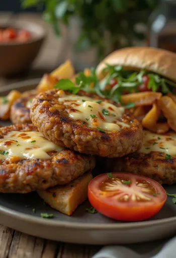 Kofta tradicional con carne de res y perejil