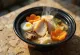 Kiritanpo nabe con zanahoria y carne de pollo