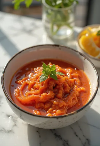 Salsa Gochujang servida