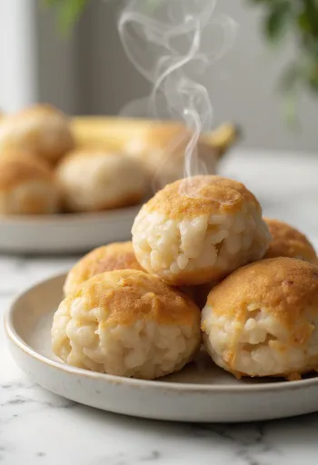 Puto de café, pastelito dulce recién horneado