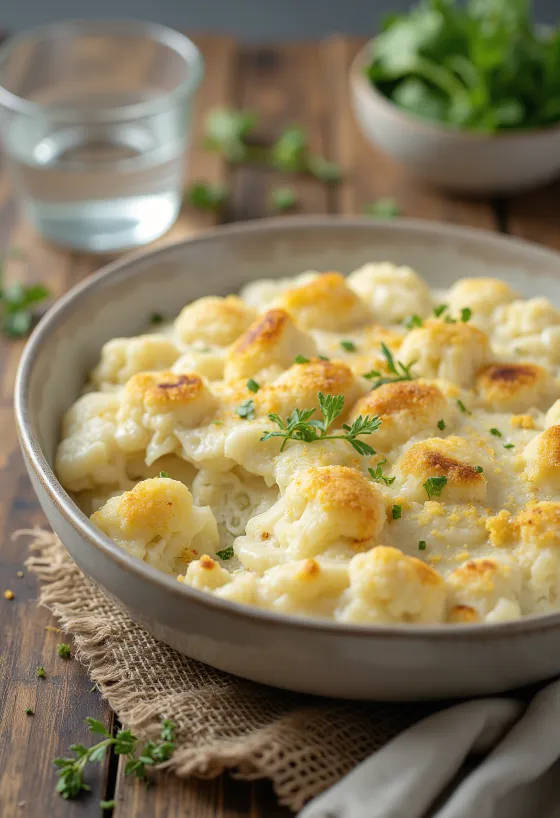 Shepherd's pie con puré de coliflor, opción ligera