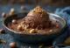 Copa de helado de Nutella decorada
