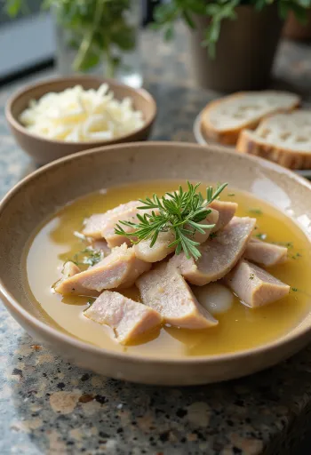 Tafelspitz carne de res hervida austriaca servida