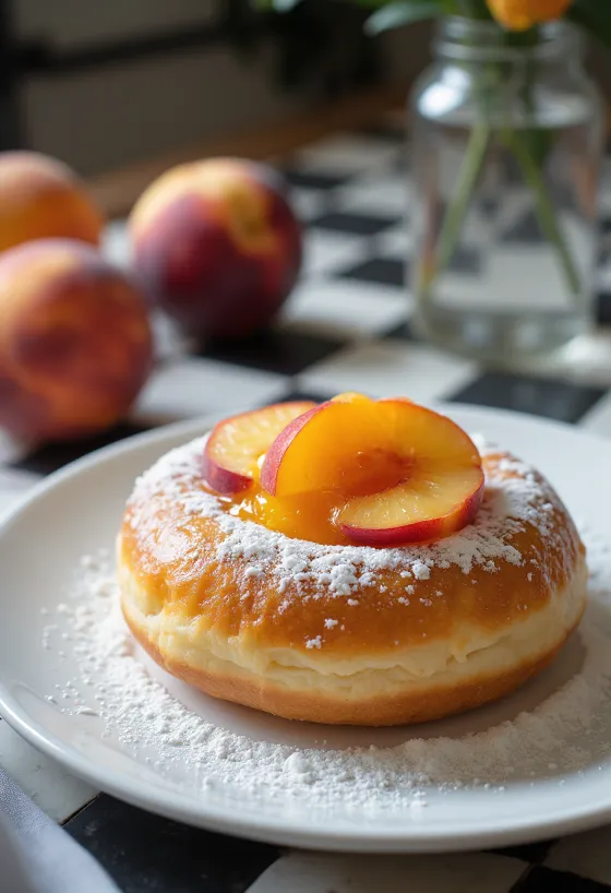 Dona de chabacano servida