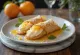 Cannoli con agua de azahar servido