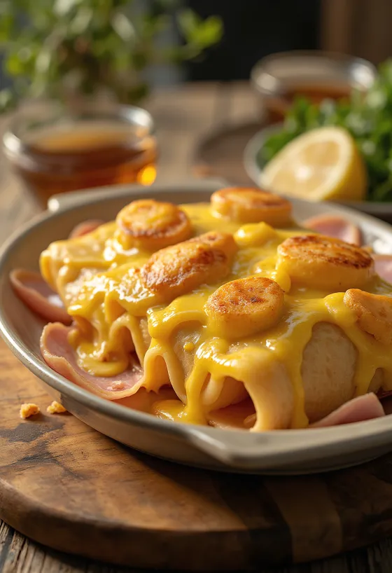 Crepas Croque Monsieur servidas