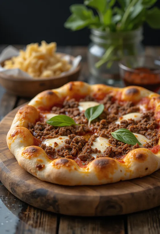 Pizza estilo etíope con especia berbere