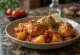 Pollo Cacciatore con papas, servido fresco