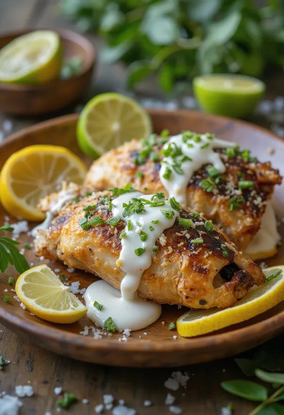 Ikan bakar con leche de coco, pescado a la parrilla con salsa de coco y cilantro