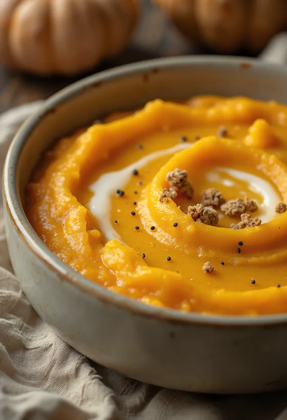 Receta de puré de calabaza – Guarnición saludable y deliciosa