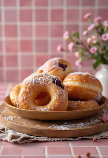 Pączki servidos