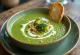 Crema de brócoli con textura suave