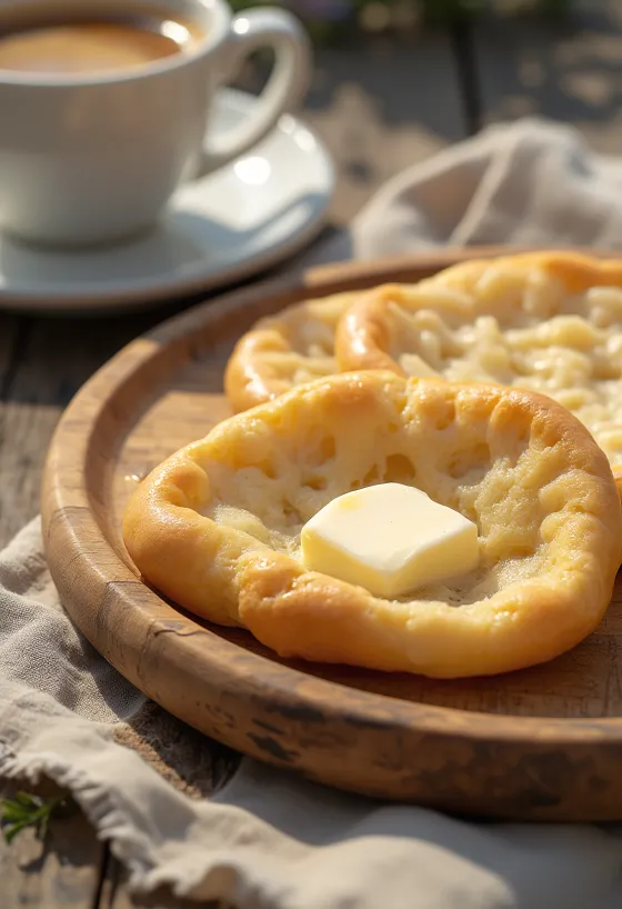 Pan Bannock servido