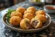 Korokke relleno, recién frito