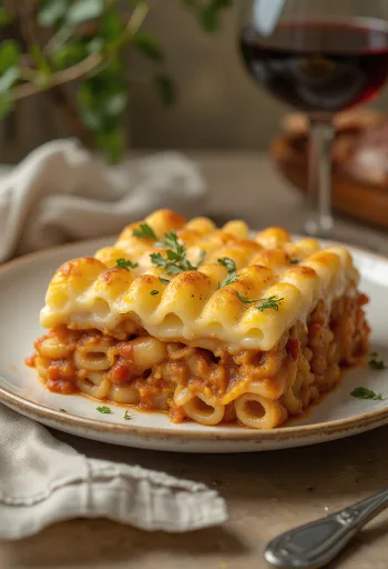 Pastitsio servido